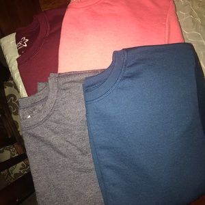 Women's Hanes crew neck sweatshirts